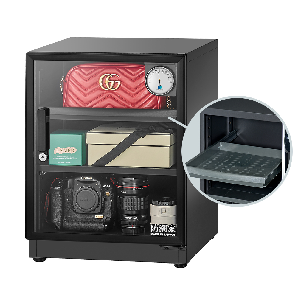 防潮家D-70CA生活系列電子防潮箱(72L)