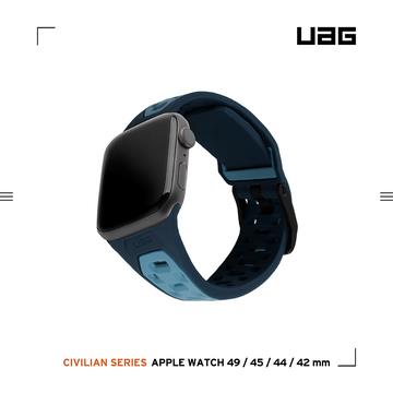 UAG AW 42/44/45/49mm 簡約運動錶帶-藍