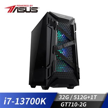 華碩平台[虎雷戰士]i7十六核獨顯SSD電腦