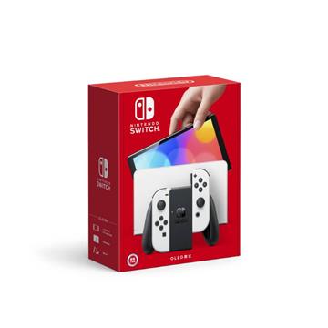 Nintendo Switch（OLED款式）白色 +保護貼