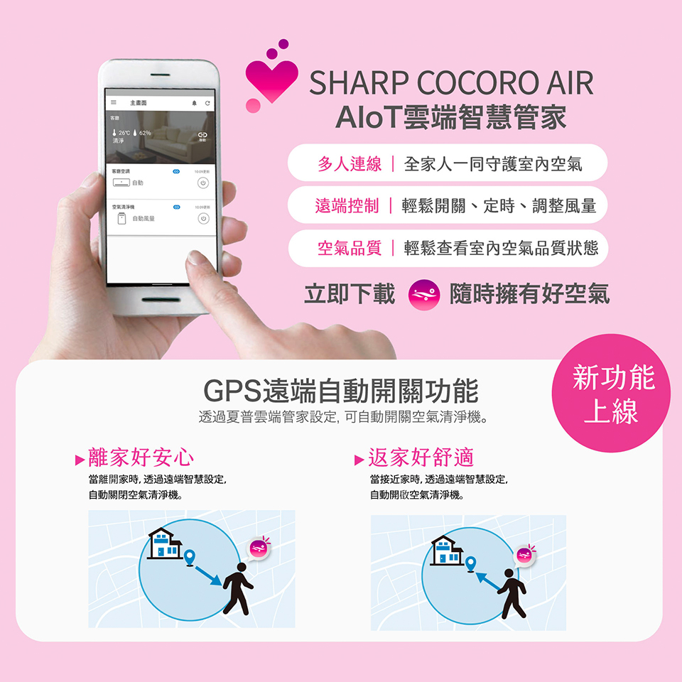 (展示品) 夏普 SHARP 16坪AIoT美型鬱金香空氣清淨機 - 細節圖 4