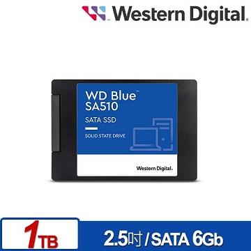 WD SA510 1TB 2.5吋 SATA固態硬碟(藍標)