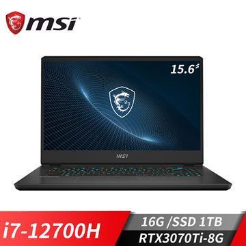 msi微星 Vector GP66 電競筆電(i7-12700H/16G/1T SSD/RTX3070Ti-8G/Win11)