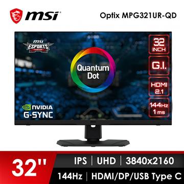 msi微星 Optix MPG321UR-QD 電競螢幕
