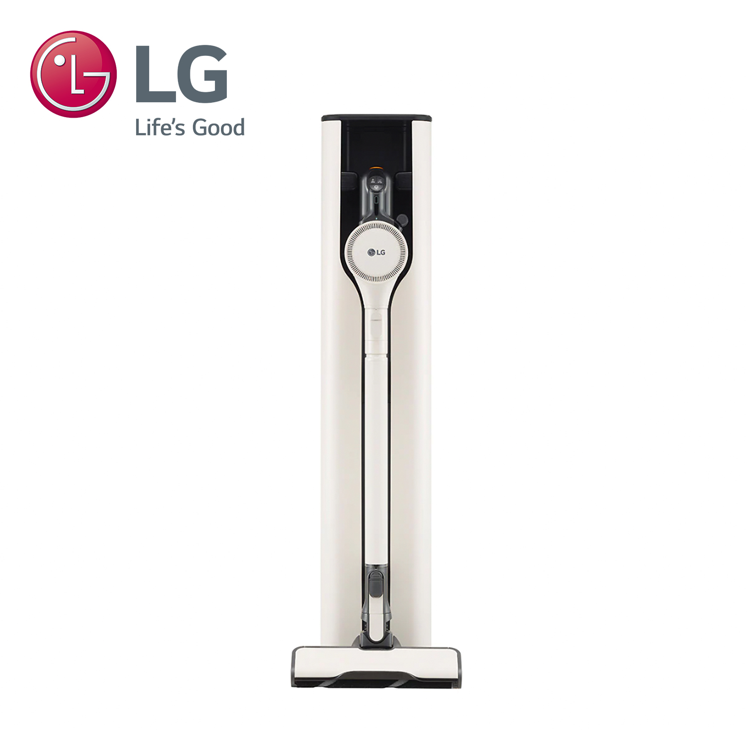 LG CordZero&#8482; A9 TS 蒸氣系列 All-in-One 濕拖無線吸塵器 ｜Objet Collection&#174;&#160;(雪霧白)