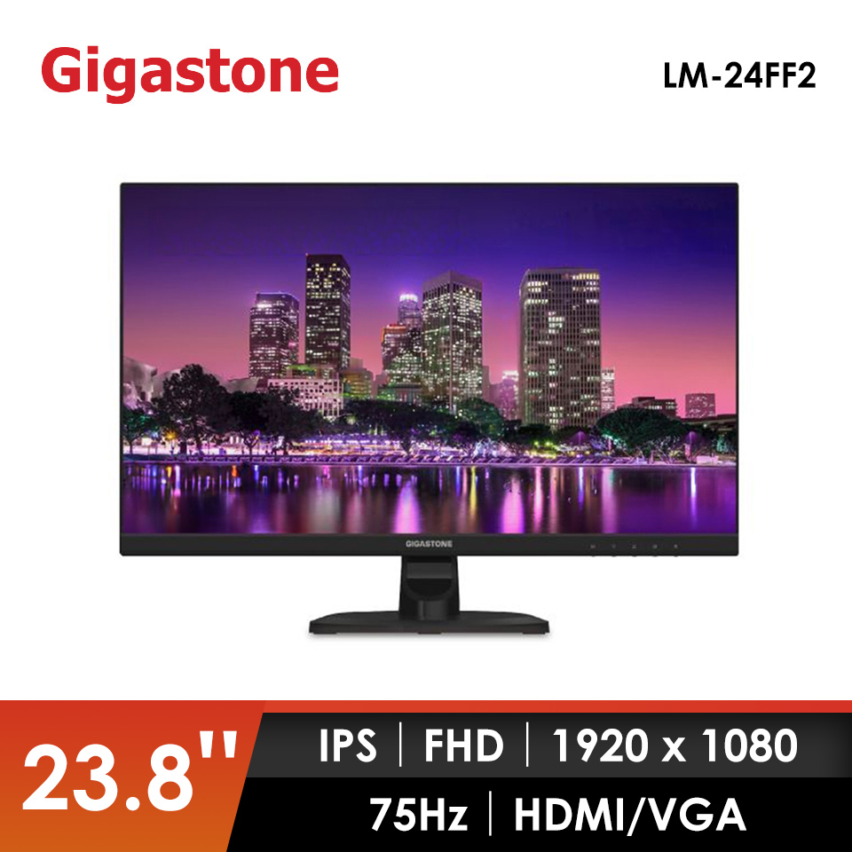 Gigastone 24型 FHD 極窄邊框顯示器