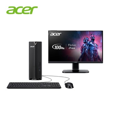 【組合】宏碁 ACER Aspire XC 桌上型主機 (N5105/8GB/512GB/W11) + ACER 22型 100Hz VA液晶顯示器