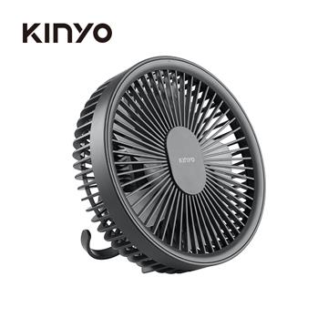 KINYO 無線遙控LED吊扇 灰