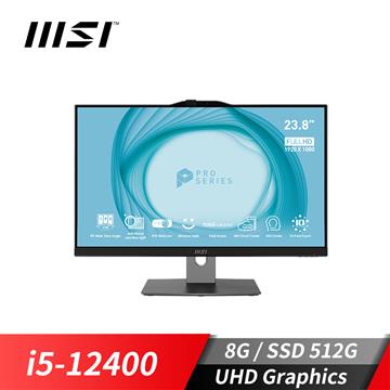 微星 PRO AP243TP 12M 24型 AIO電腦(i5-12400&#47;8G&#47;512G PCIE&#47;W11&#47;10點觸碰)
