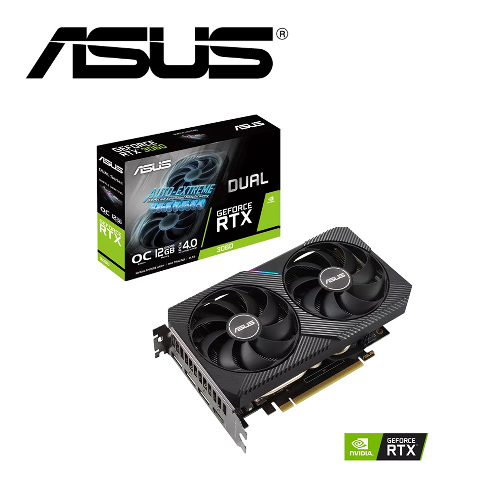 華碩 DUAL-RTX3060-O12G-V2 顯示卡