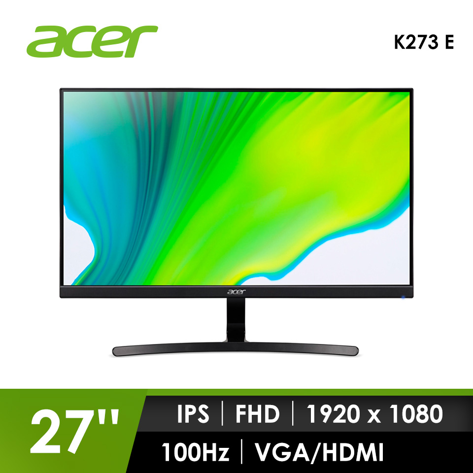 Acer27型 100Hz IPS液晶顯示器