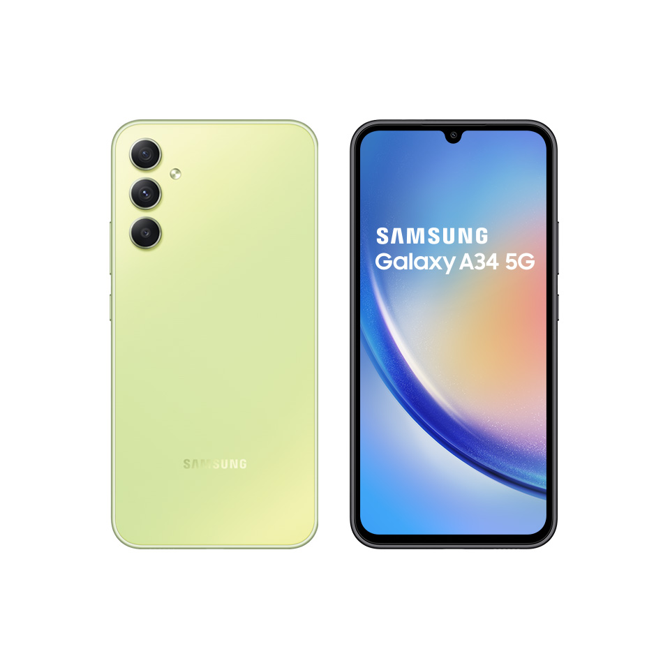 SAMSUNG Galaxy A34 5G 6G&#47;128G 青檸玻玻