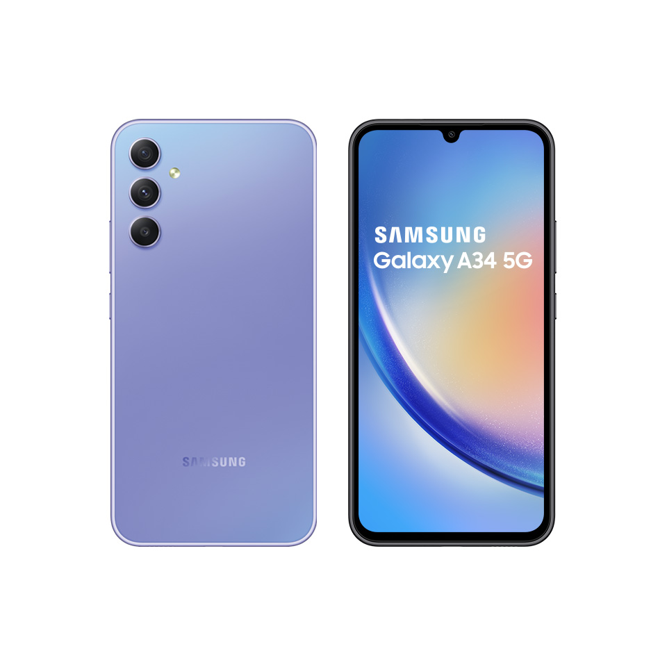 SAMSUNG Galaxy A34 5G 6G&#47;128G 紫芋玻玻