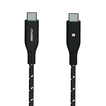 JTLEGEND USB-C to C 60w PD快充線-太空黑