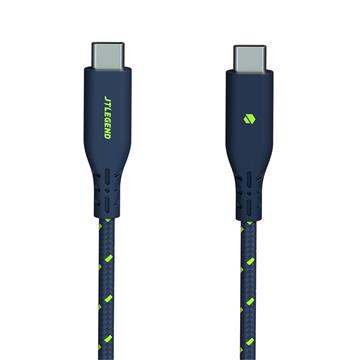 JTLEGEND USB-C to C 60w PD快充線-星際藍