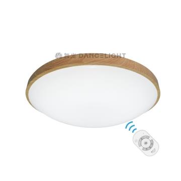 舞光和風雅緻30W LED吸頂燈-梧桐木紋