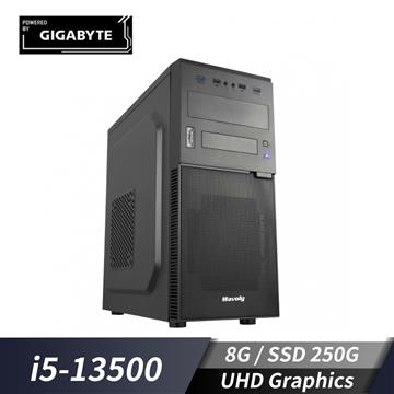 技嘉平台【犀牛步兵】i5 十四核效能文書機(i5-13500&#47;B660&#47;8G&#47;250G SSD&#47;550W)
