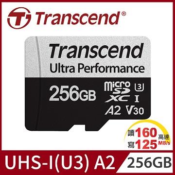 創見 MicroSDXC U3 V30&#47;A2 256GB記憶卡