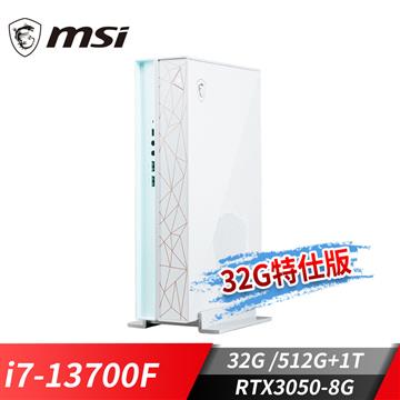 msi微星 Creator P50 創作者主機-32G特仕版(i7-13700F&#47;32G&#47;512G+1T&#47;RTX3050-8G&#47;Win11)