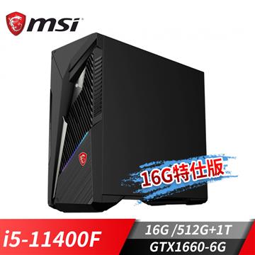 msi Infinite S3 電競桌機-16G特仕版 i5-11400F&#47;16G&#47;512G+1T&#47;GTX1660-6G&#47;Win11