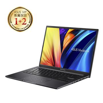 ASUS Vivobook 14 筆電 黑(記憶體升級)(i5-13500H/8G+8G/512G/W11)