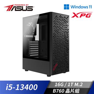 華碩平台[威能武者]i5十核Win11效能SSD電腦(i5-13400/16G/1TB_M2)
