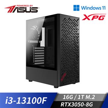 華碩平台&#091;威能鬥士&#093;i3四核Win11獨顯SSD電腦(i3-13100F&#47;16G&#47;RTX 3050&#47;1TB_M2)