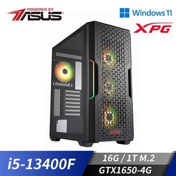 華碩平台&#091;威能閃光&#093;i5十核Win11獨顯SSD電腦(i5-13400F&#47;16G&#47;GTX 1650&#47;1TB_M2)