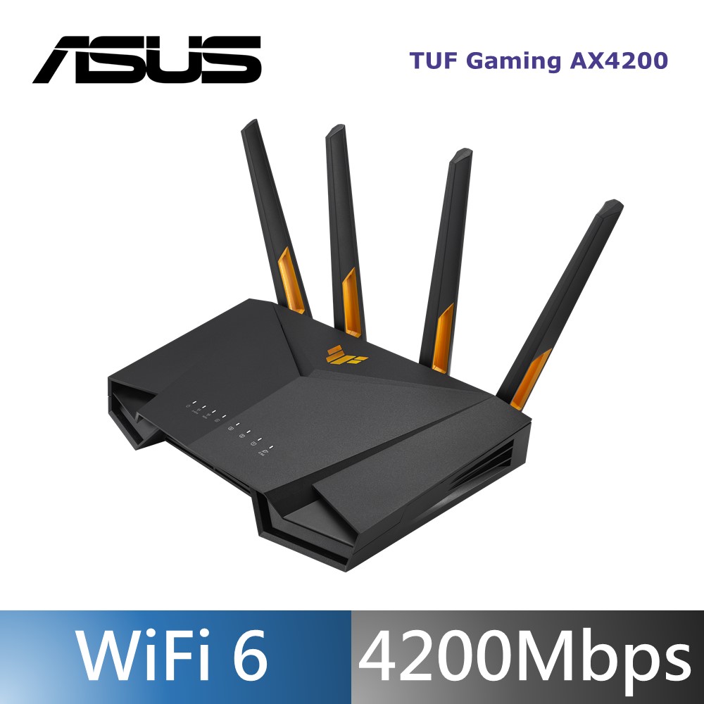華碩 ASUS TUF Gaming AX4200 WiFi 6電競路由器