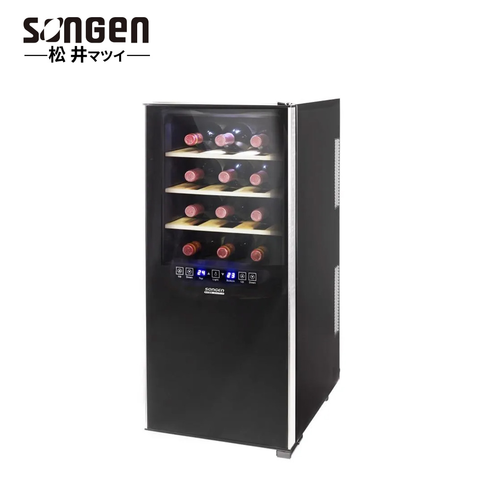 SONGEN松井 SG-68DLW 變頻式雙溫控冰箱紅酒櫃 - 細節圖 1
