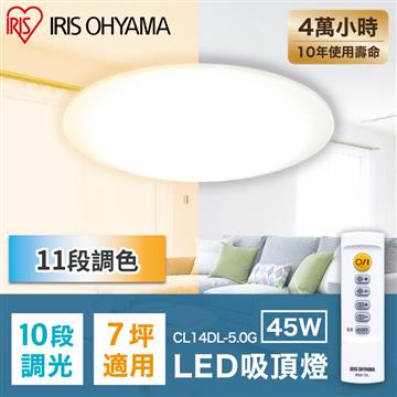 IRIS  CL14DL-5.1G LED圓盤吸頂燈&#47;6-8坪 調光調色 遙控