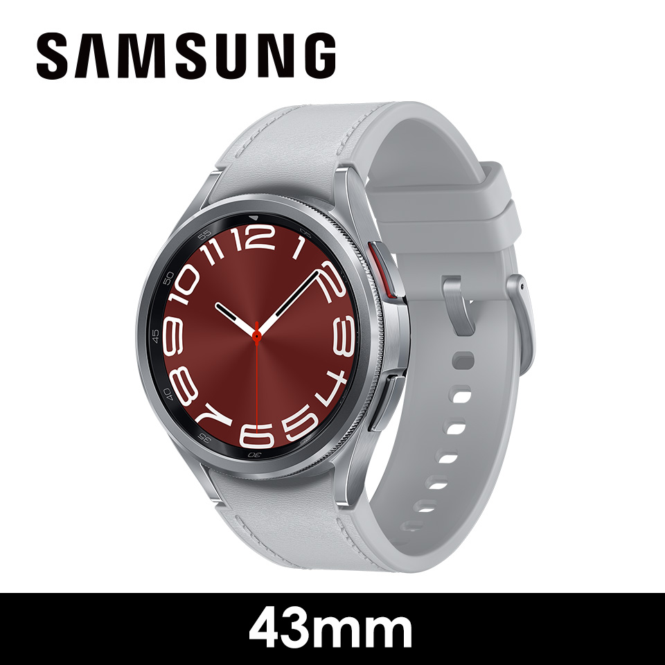 SAMSUNG Galaxy Watch6 classic 43mm 辰曜銀