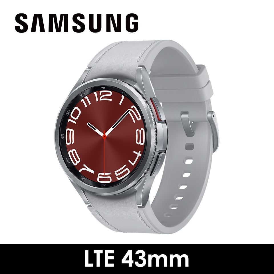 SAMSUNG Galaxy Watch6 classic LTE 43mm 辰曜銀