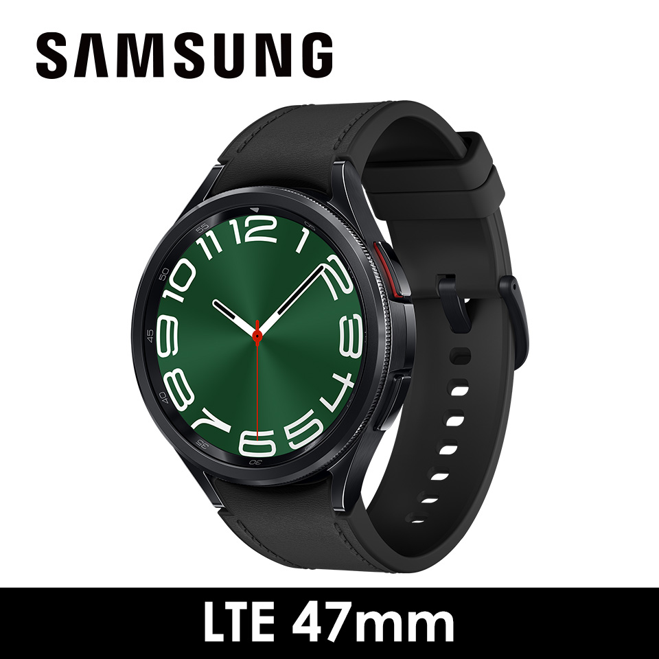 教育優惠 | SAMSUNG Galaxy Watch6 classic LTE 47mm 幻影黑