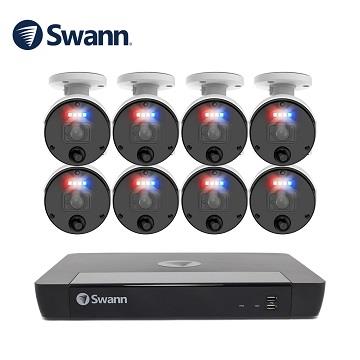 Swann 16路NVR+8*4K Enforcer IP攝影機