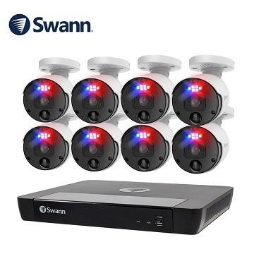 Swann 16路12M NVR+8*12M智能攝影機