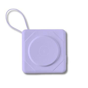 69折優惠組合 | 米沃10000mAh多合一快充磁吸行動電源-紫色 + 5000mAh icute 行動電源 - 主要圖片