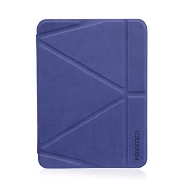 MONOCOZZI iPad Air 10.9透背皮革保護套-藍