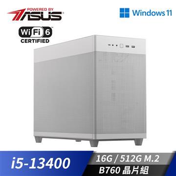華碩平台[極限戰士]i5十核Win11效能SSD電腦(i5-13400/16G/512G_M2) 極限戰士