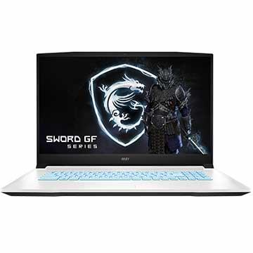 微星 MSI Sword 電競筆電 17.3" (i5-12450H/8GB/512GB/RTX3050-6GW11) 白