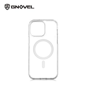 GNOVEL iPhone 15-全透明磁吸保護殼