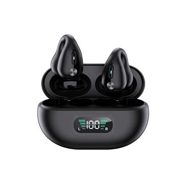 BL ZERO耳夾式運動藍牙耳機-黑
