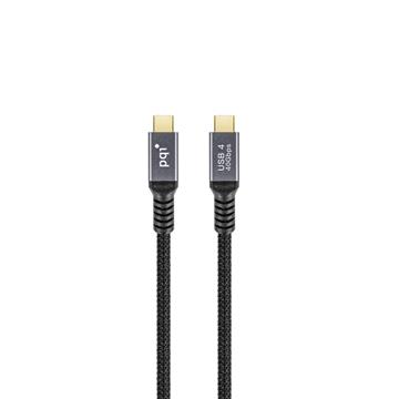 PQI C to C USB.4 5A大電流快充線1M
