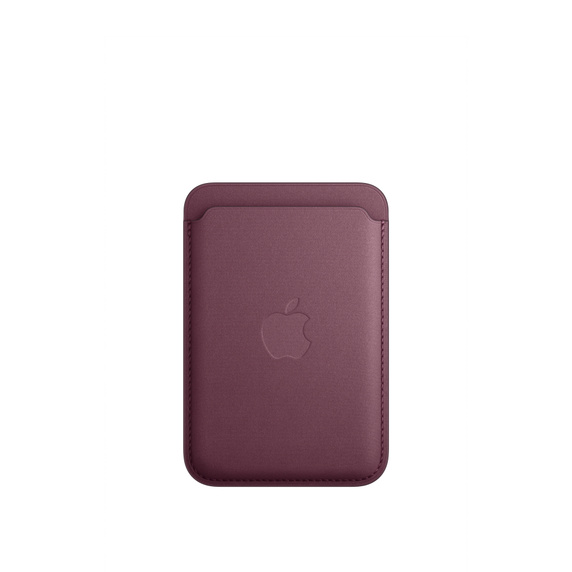 iPhone 15 MagSafe織紋卡套-桑椹色