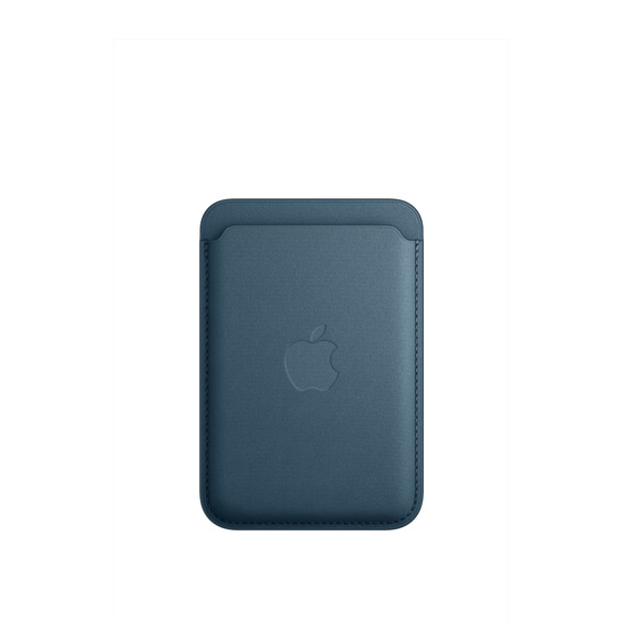 iPhone 15 MagSafe織紋卡套-太平洋藍色