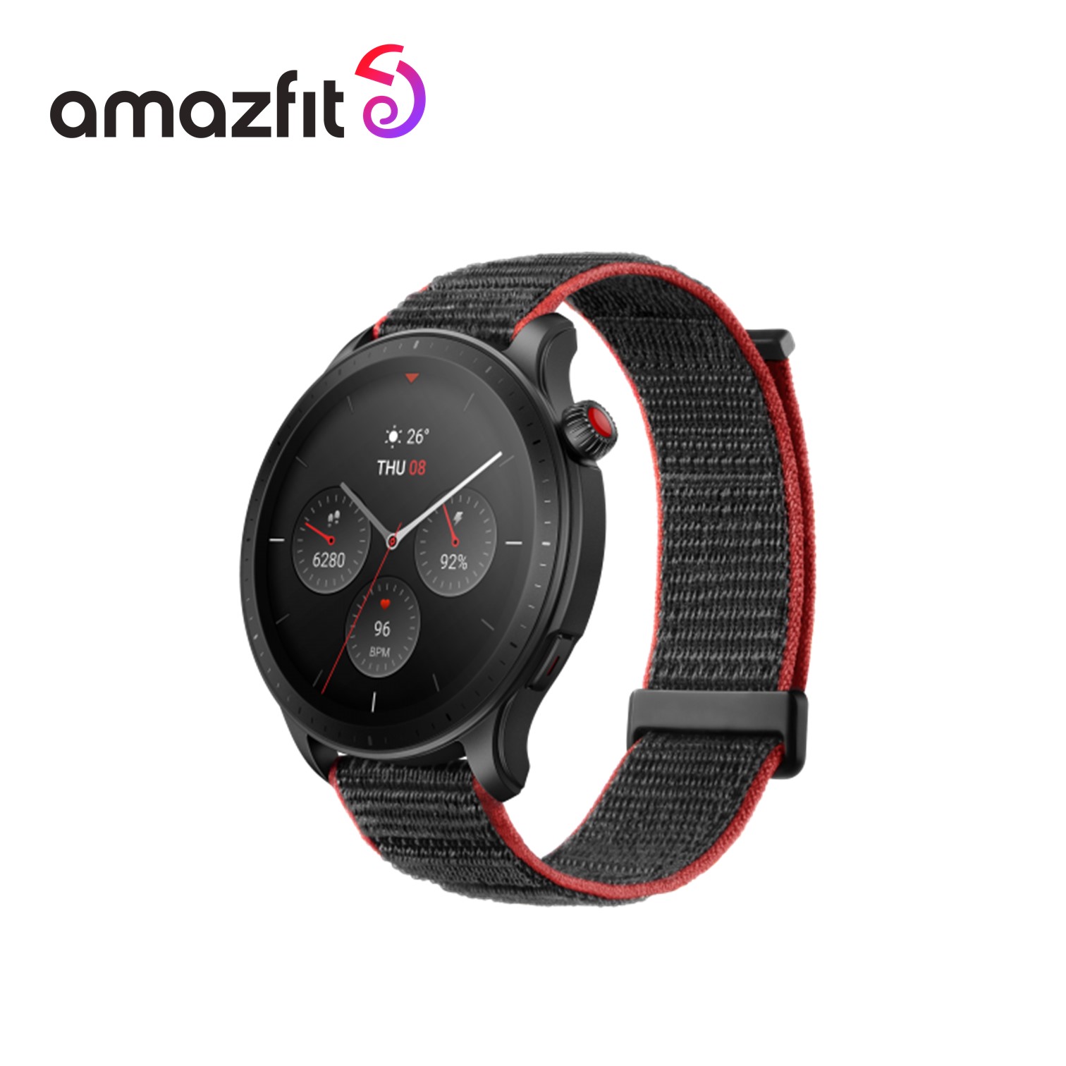Amazfit GTR 4無邊際健康智慧手錶-競速灰