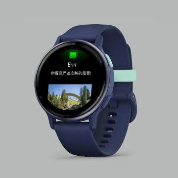 Garmin vivoactive 5 GPS 智慧手錶-海軍藍