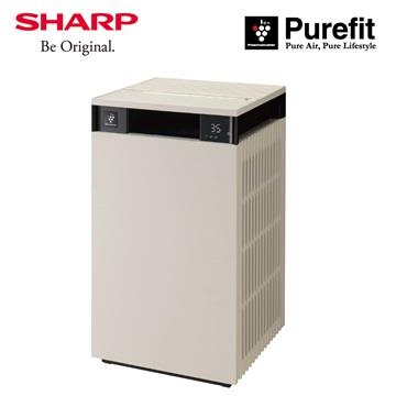 SHARP 27坪AIoT Purefit空氣美學清淨機(白)