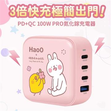 HaoO 100W 四孔超高速氮化鎵電源供應器