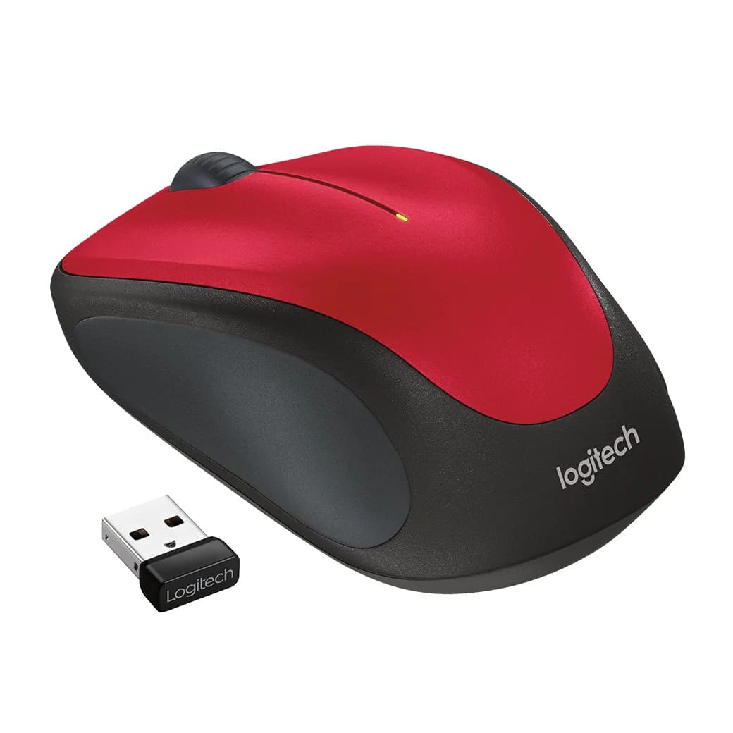 羅技 Logitech M235n 無線滑鼠-紅 - 細節圖 1